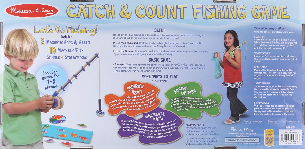 slide 4 of 9, Melissa & Doug Catch & Count Toys 1 ea, 1 ct