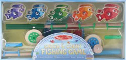 Melissa & Doug Catch & Count Fishing Game 1 Each