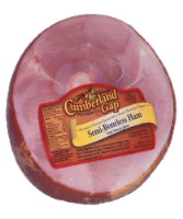 slide 1 of 1, Cumberland Gap Semi Boneless Ham, per lb