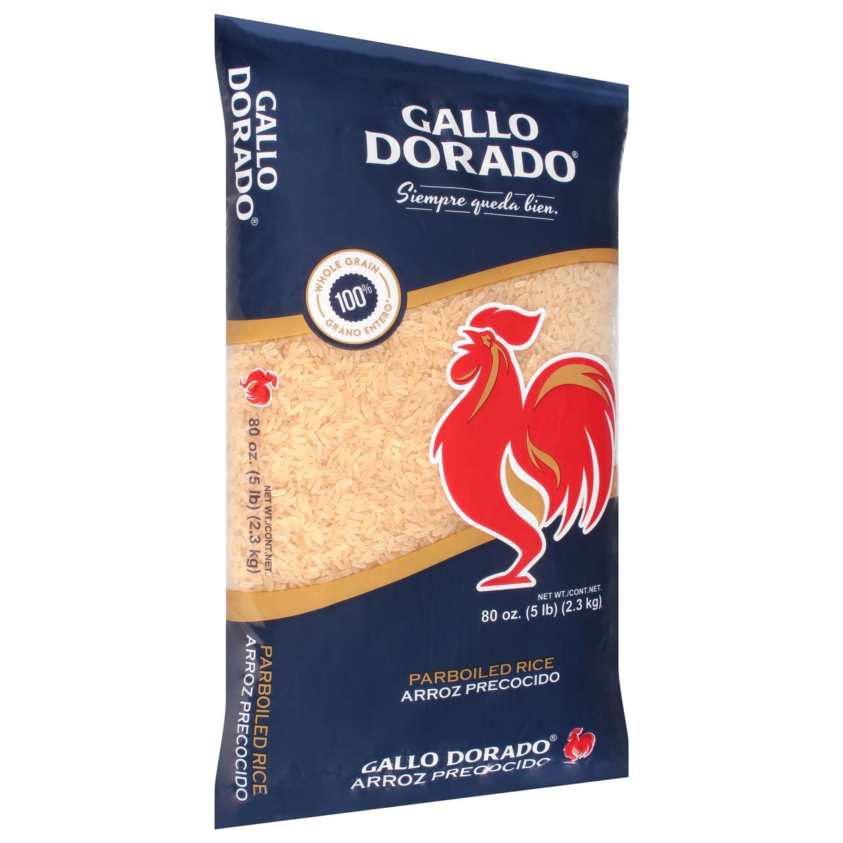slide 10 of 13, Gallo Dorado Parboiled Rice 5 lb, 80 oz