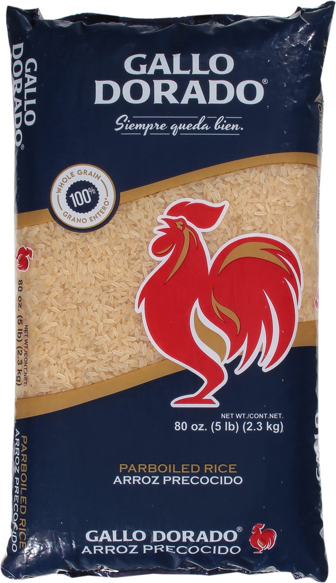 slide 2 of 13, Gallo Dorado Parboiled Rice 5 lb, 80 oz
