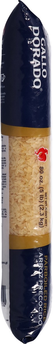 slide 12 of 13, Gallo Dorado Parboiled Rice 5 lb, 80 oz