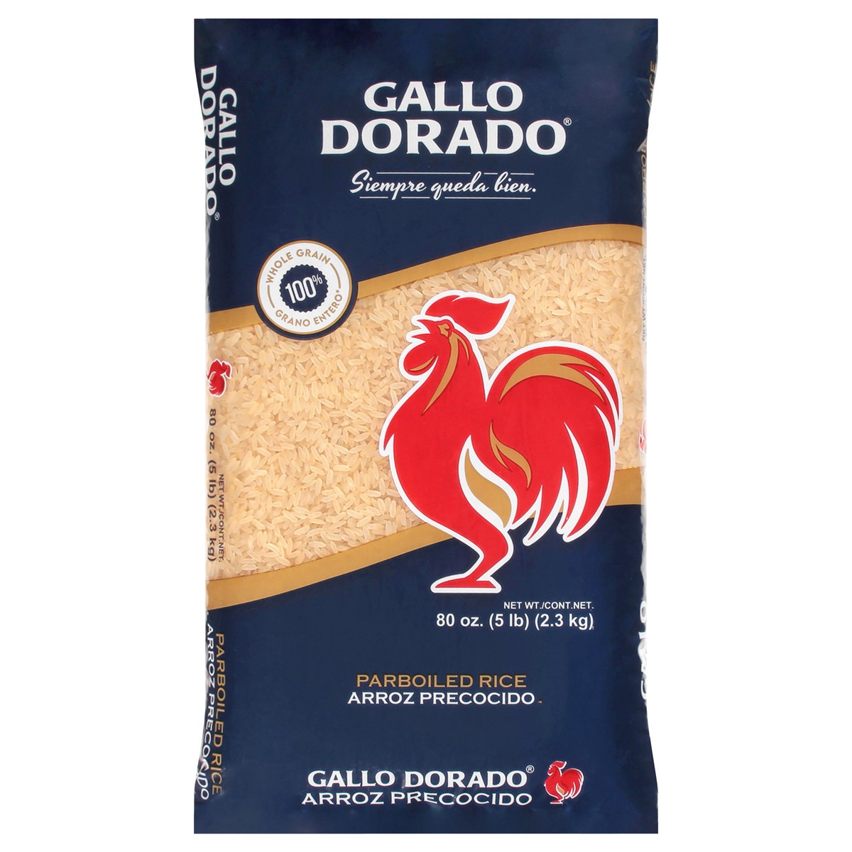 slide 1 of 13, Gallo Dorado Parboiled Rice 5 lb, 80 oz