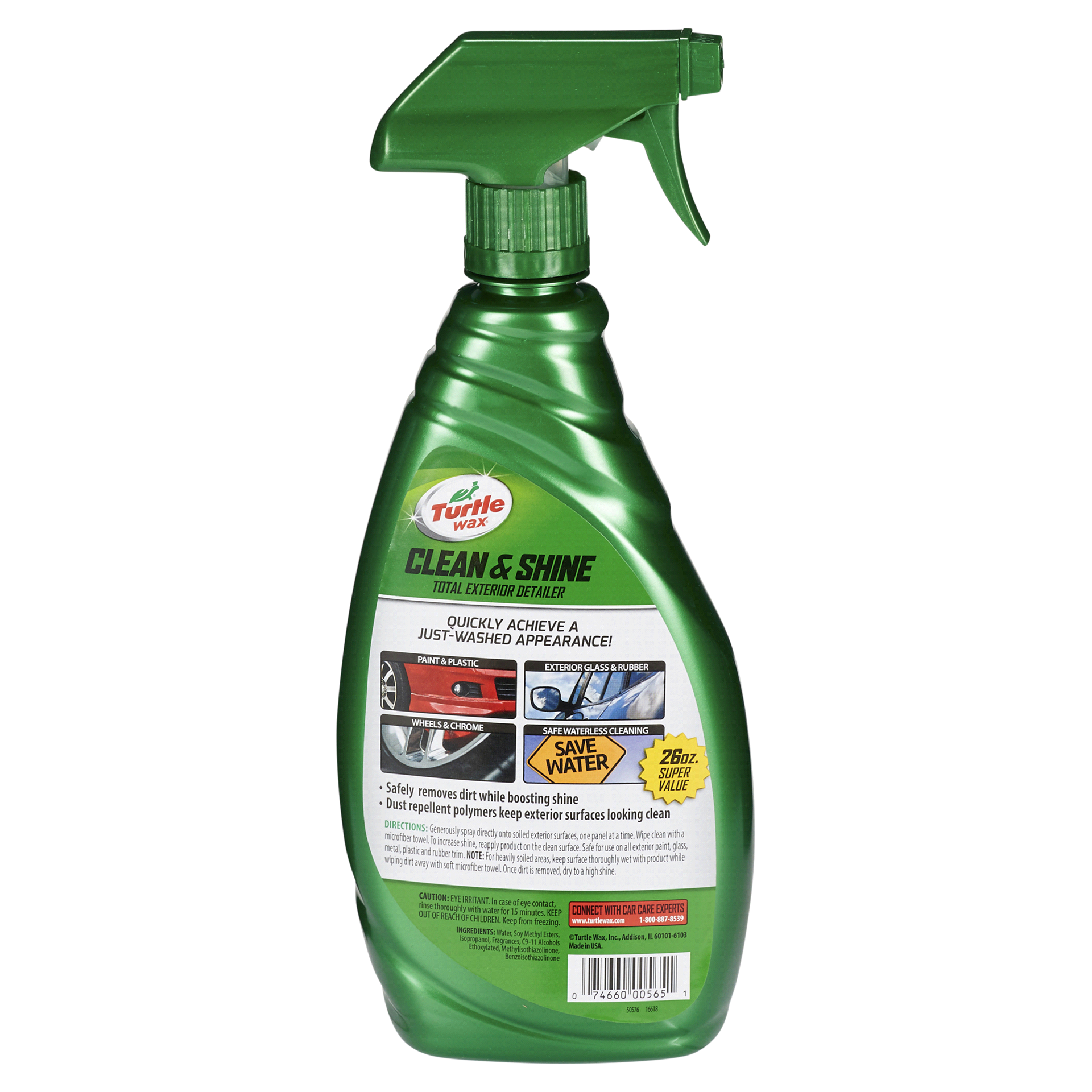 slide 22 of 29, Turtle Wax Quick & Easy Clean & Shine 26 fl oz, 26 fl oz