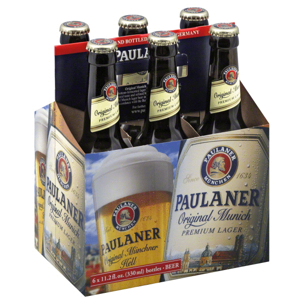 slide 1 of 1, Paulaner Lager 6 ea, 6 ct