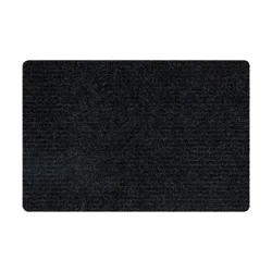 Mohawk Tri Rib Utility Mat, 24 in x 36 in, Charcoal