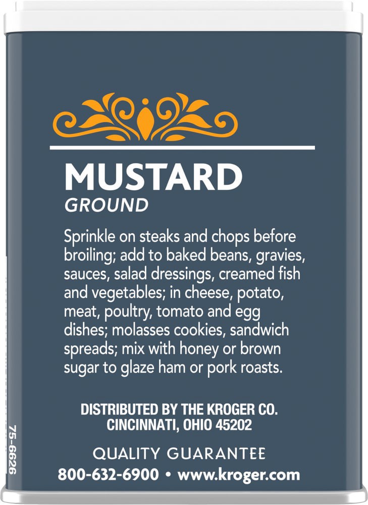 slide 2 of 2, Kroger Ground Mustard - 1.55 oz, 1.55 oz