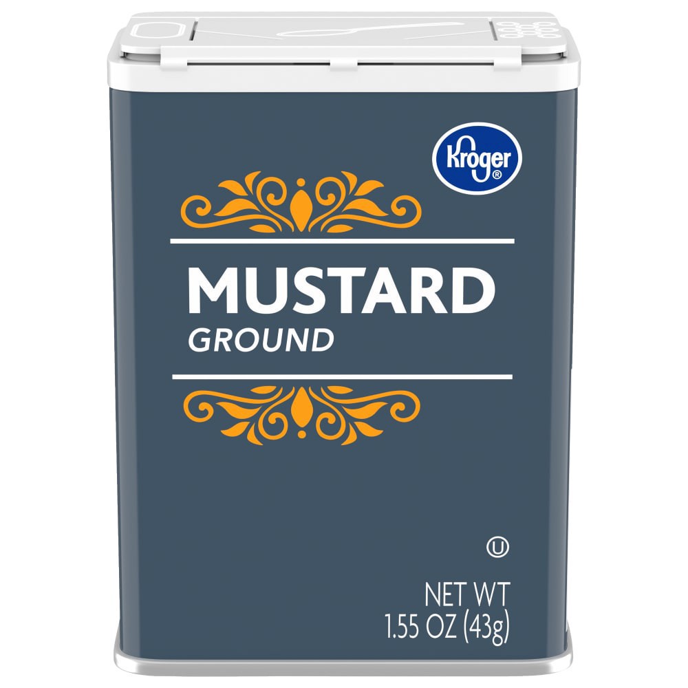 slide 1 of 2, Kroger Ground Mustard - 1.55 oz, 1.55 oz