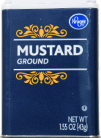 slide 1 of 1, Kroger Ground Mustard, 1.55 oz