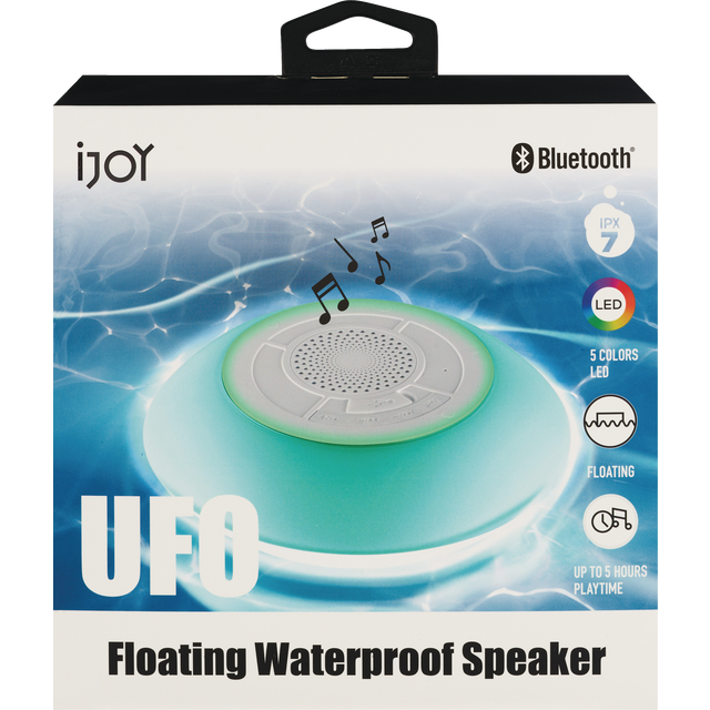 slide 1 of 1, Ijoy Ufo Ipx6 Floating Bt Speaker, 1 ct