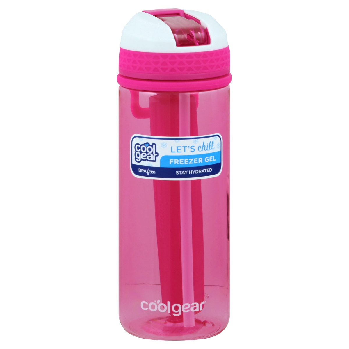 slide 1 of 1, Cool Gear System Series Sipper with Freezer Stick, 24 oz