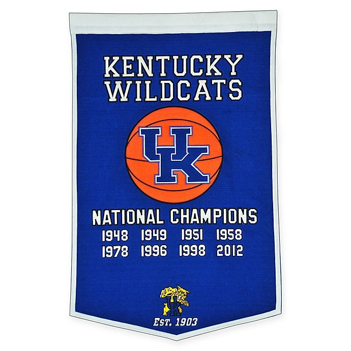 slide 1 of 1, NCAA University of Kentucky Dynasty Banner, 1 ct