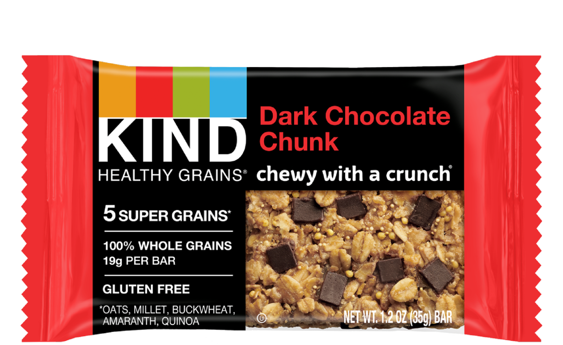 slide 1 of 1, KIND Healthy Grains Granola Bar 1.2 oz, 1.2 oz