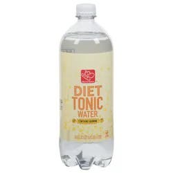 Harris Teeter Diet Tonic Water - 33.8 oz