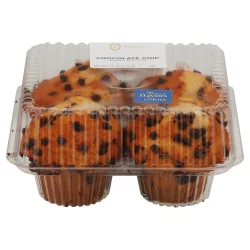 Publix Bakery Muffins, Chocolate Chip, Jumbo