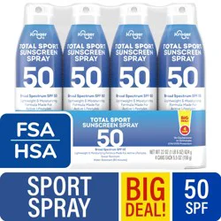Kroger Sport Sunscreen Spray SPF 50