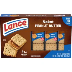 Lance Nekot Peanut Butter Sandwich Cookies