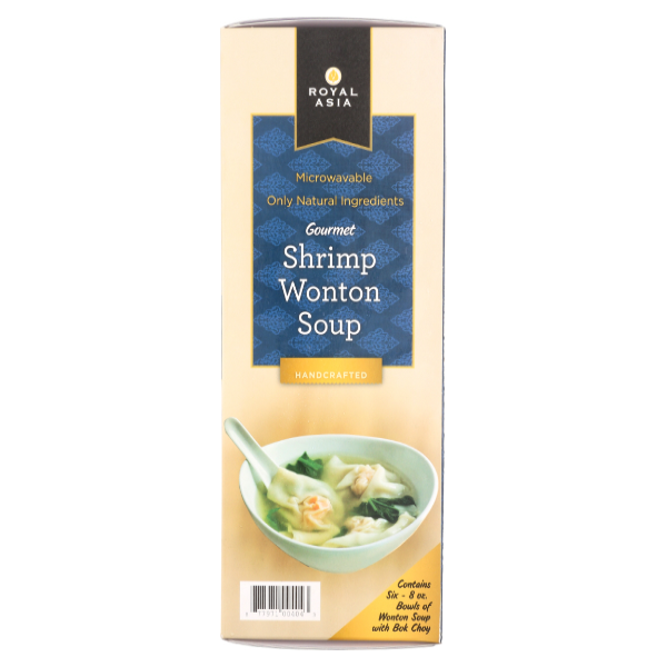 slide 1 of 1, Royal Asia Shrimp Wonton Soup, 48 oz