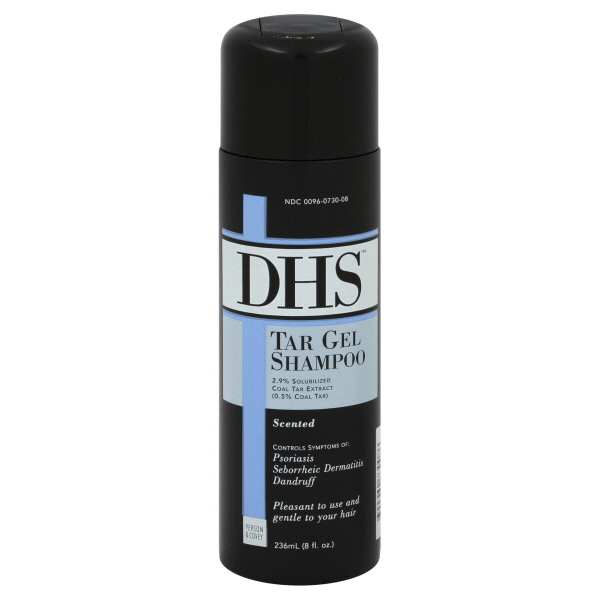 slide 1 of 1, DHS Scented Tar Gel Shampoo, 8 oz