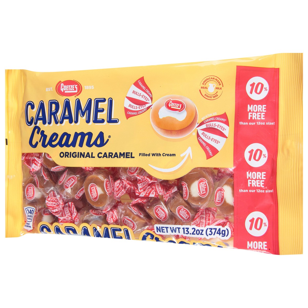 slide 4 of 12, Goetze's Caramel Creams Original Caramel Candy 13.2 oz, 13.2 oz