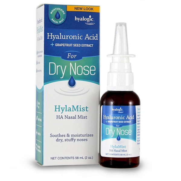 slide 1 of 1, Hyalogic Hylamist Hyaluronic Acid + Grapefruit Extract Nasal Spray, 1 ct
