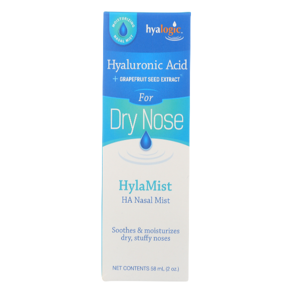 slide 1 of 1, Hyalogic Hylamist Hyaluronic Acid + Grapefruit Extract Nasal Spray, 1 ct
