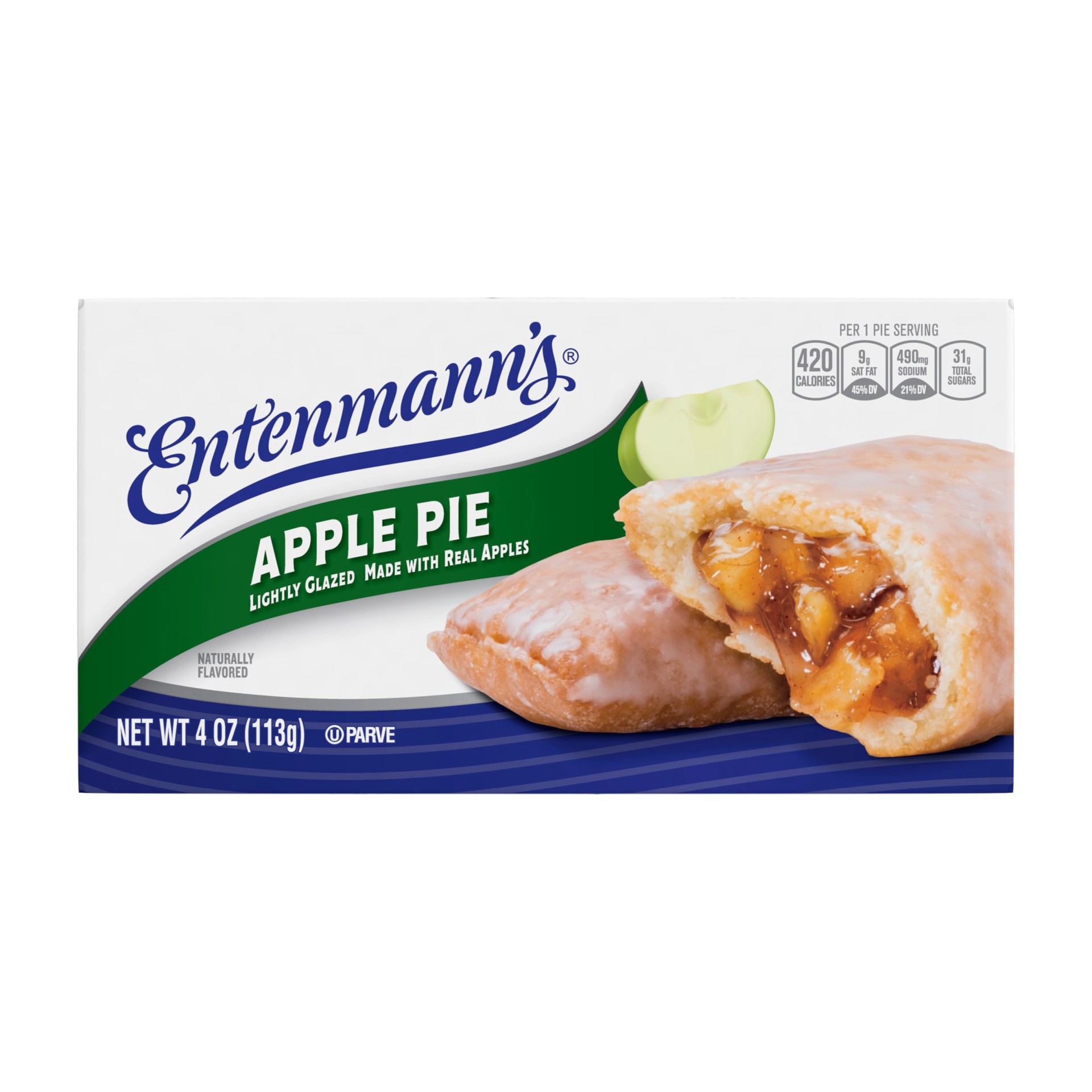 slide 1 of 11, Entenmann's Apple Pie, 4 oz, Mini Pies, Box, 1 ct