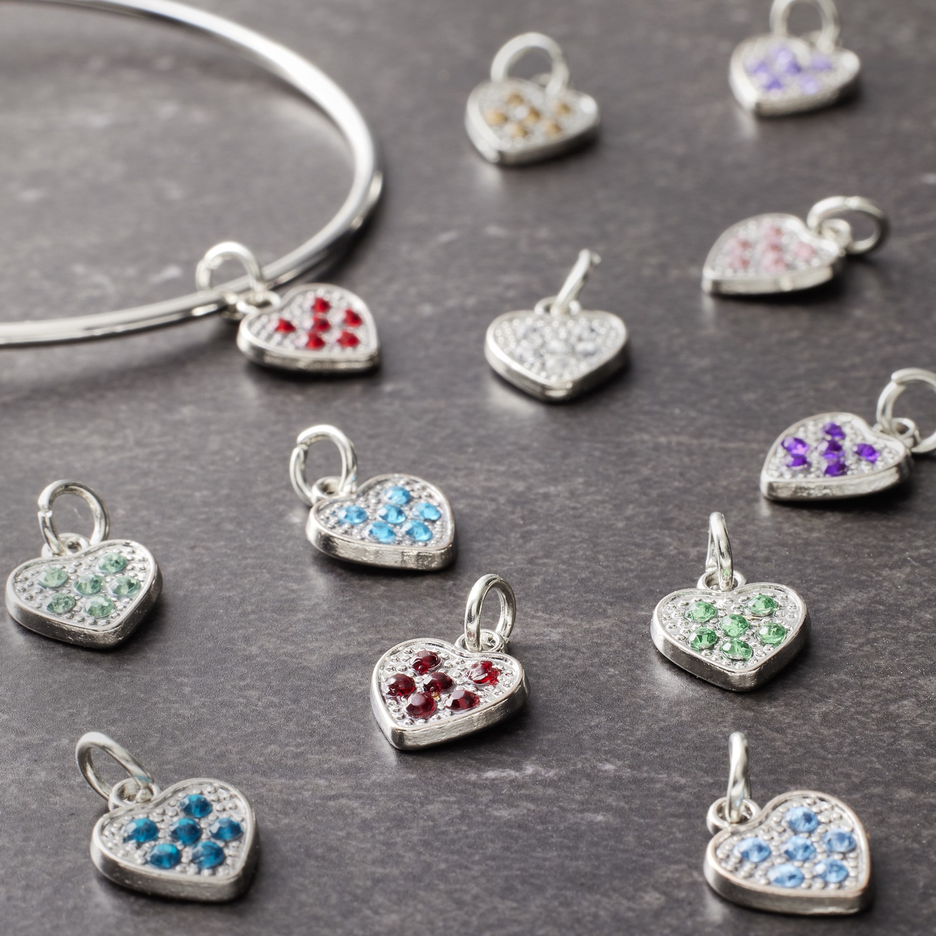 slide 2 of 2, Heart Charm Set By Bead Landing, 1 ct