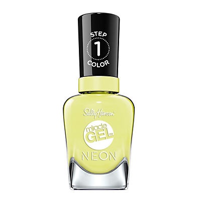 slide 1 of 1, Sally Hansen Miracle Gel Lemon Chilo Neon, 0.5 oz