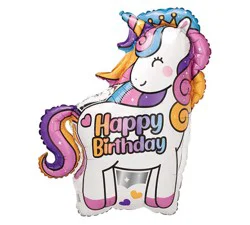 Unicorn Day Helium Filled Balloon