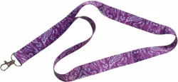 Hillman Paisley Lanyard - Purple