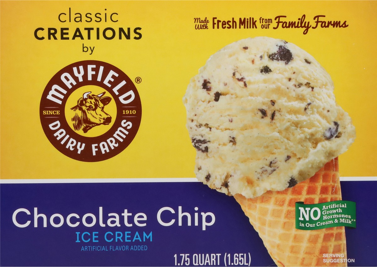 slide 9 of 9, Mayfield Dairy Farms Chocolate Chip Ice Cream 1.75 qt, 1.75 qt