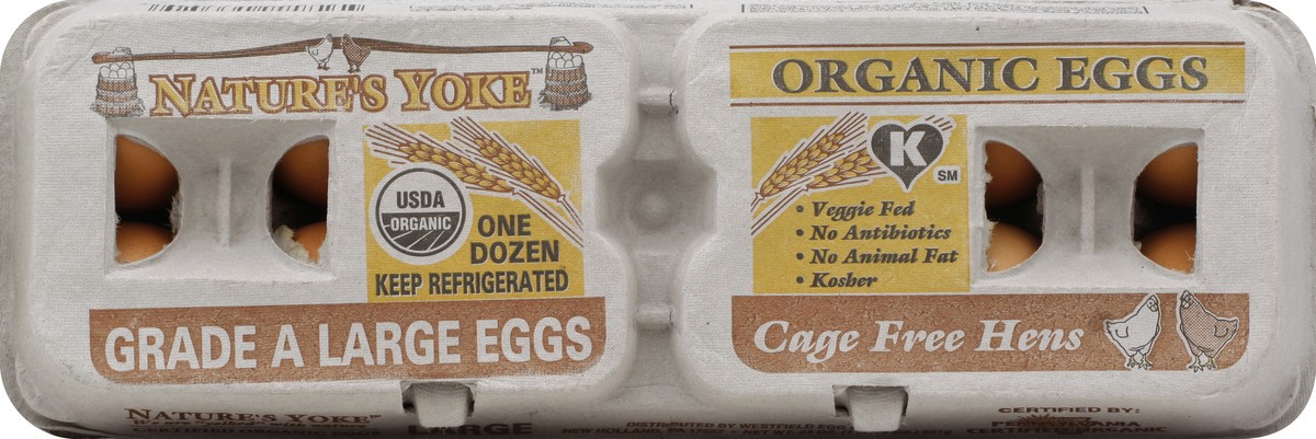 slide 3 of 4, Nature's Yoke Eggs 12 ea, 12 ct