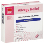 slide 1 of 3, Harris Teeter Allergy Relief, 24 ct