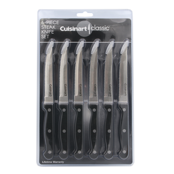 slide 1 of 1, Cuisinart 6 Piece Steak Knife Set, 1 ct