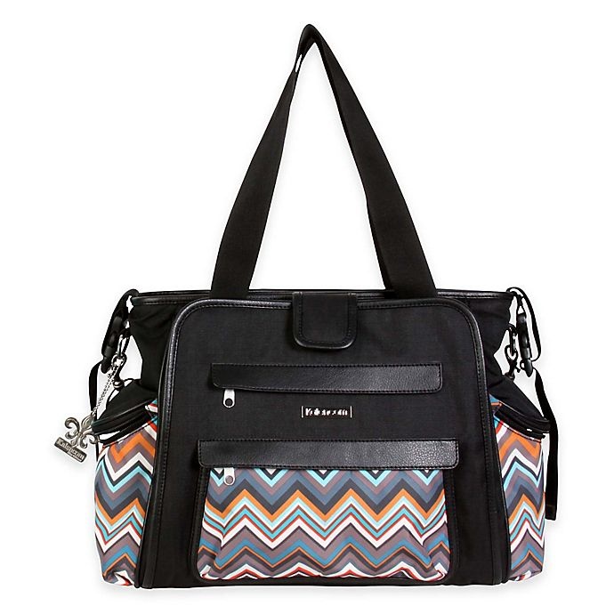 slide 1 of 1, Kalencom Nola Tote Multicolored Diaper Bag, 1 ct