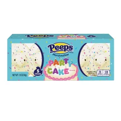 Peeps Party Cake Flavored Marshmallow Chicks Packs