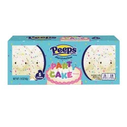 Peeps Party Cake Flavored Marshmallow Chicks Packs