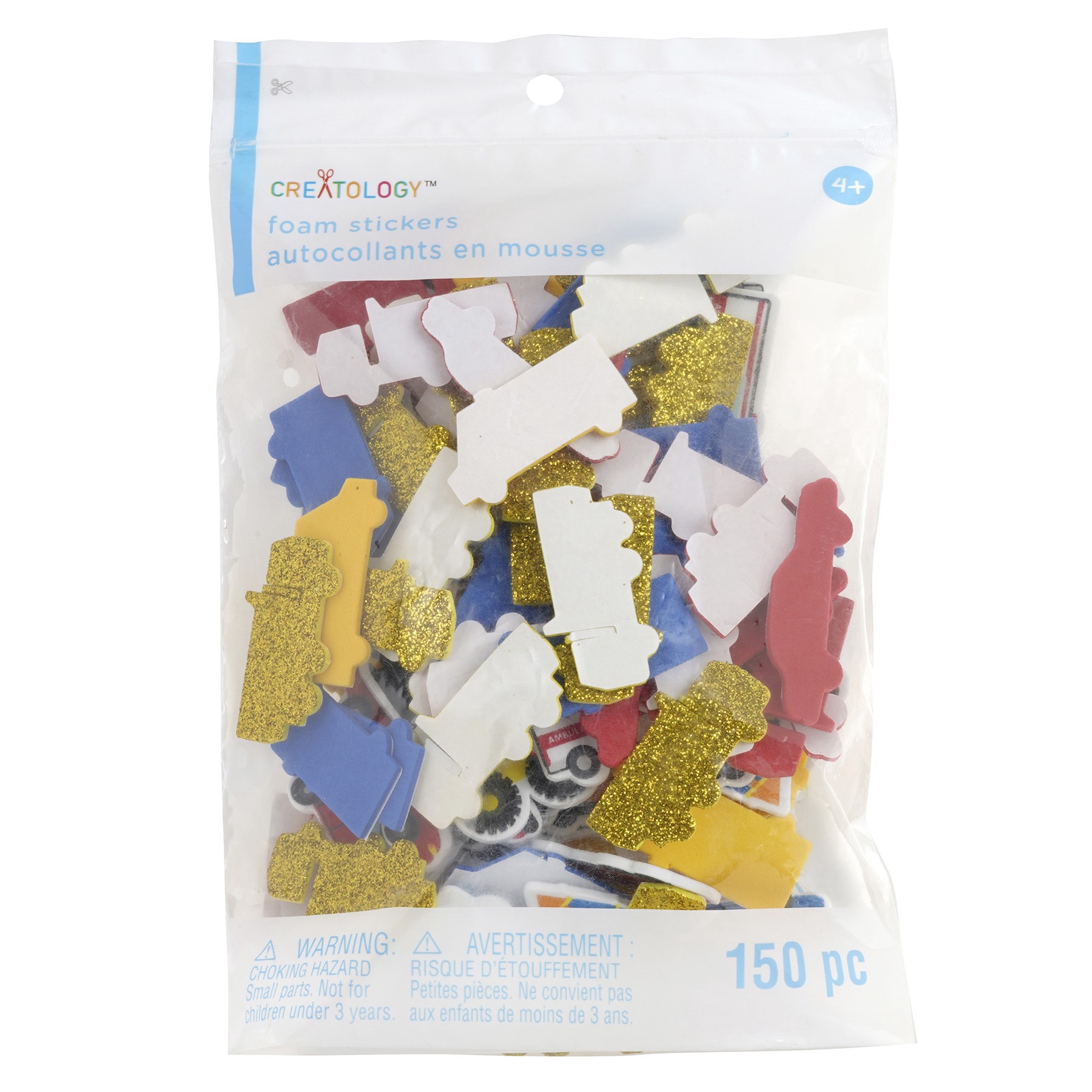 slide 3 of 3, Vehicle Foam Stickers By Creatology, 5.5 in x 8 in x 1.5 in