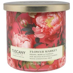 Tuscany Flower Market Candle