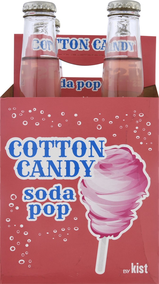 slide 12 of 13, Kist Cotton Candy Soda Pop - 4 ct, 4 ct