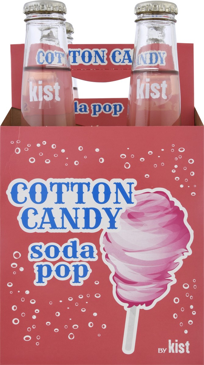 slide 5 of 13, Kist Cotton Candy Soda Pop - 4 ct, 4 ct