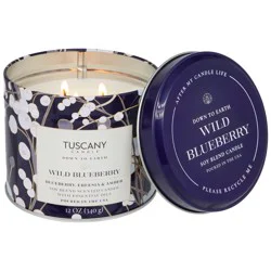 Tuscany Wild Blueberry Tin Candle
