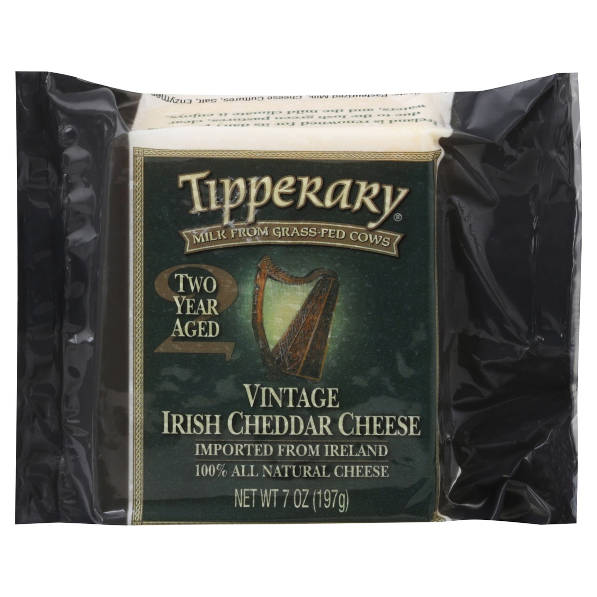 slide 1 of 1, Tipperary Imported Vintage Irish Cheddar Cheese 7 oz, 