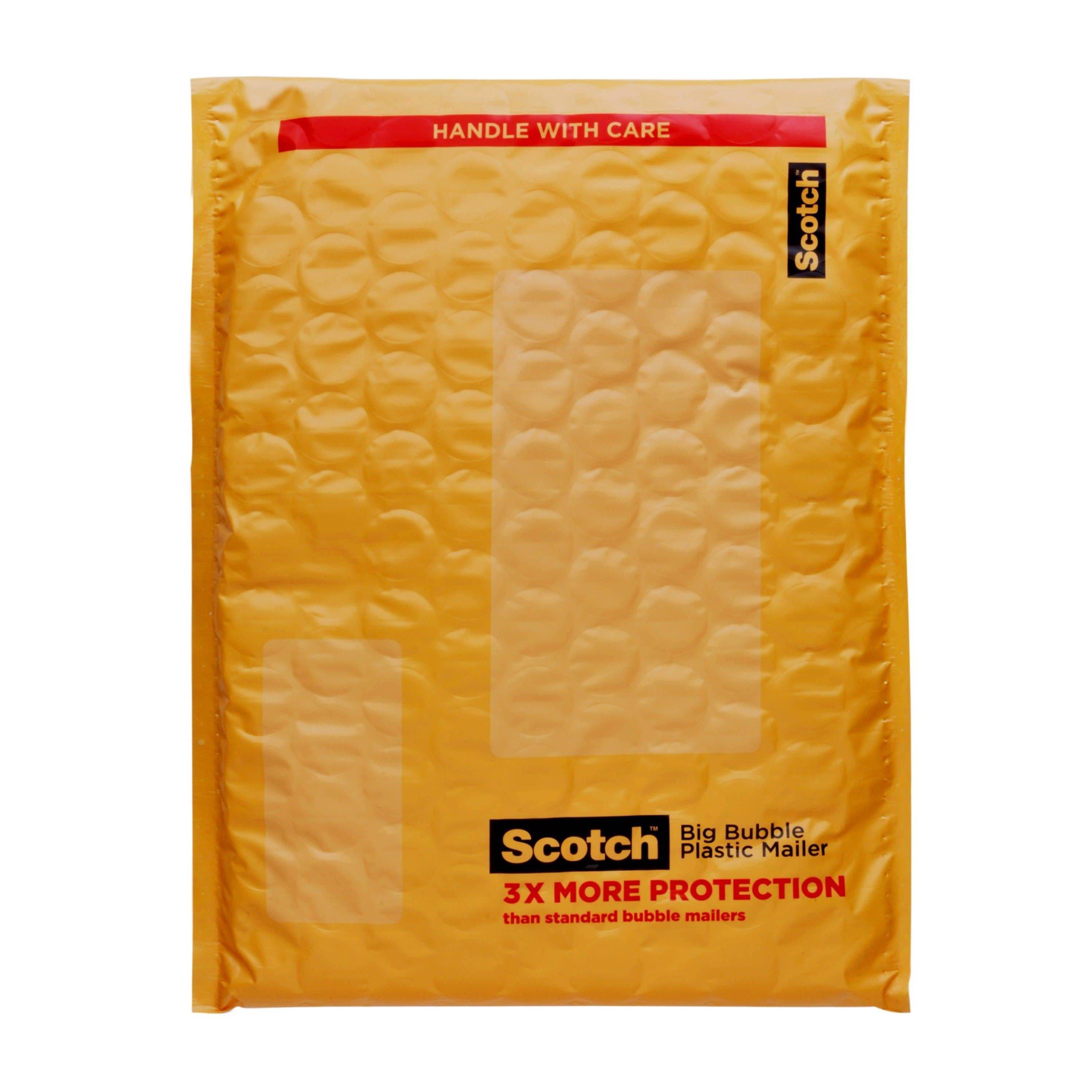 slide 1 of 3, Scotch Bubble Cushion Mailer 10in x 15in, 8 in