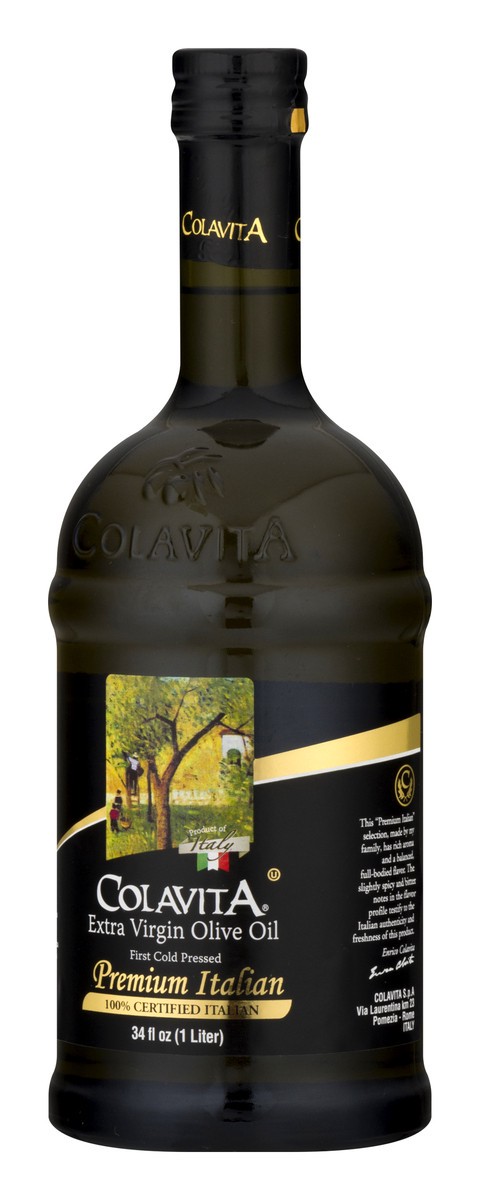 slide 6 of 10, Colavita Premium Italian Extra Virgin Olive Oil, 34 fl oz