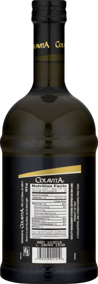 slide 4 of 10, Colavita Premium Italian Extra Virgin Olive Oil, 34 fl oz