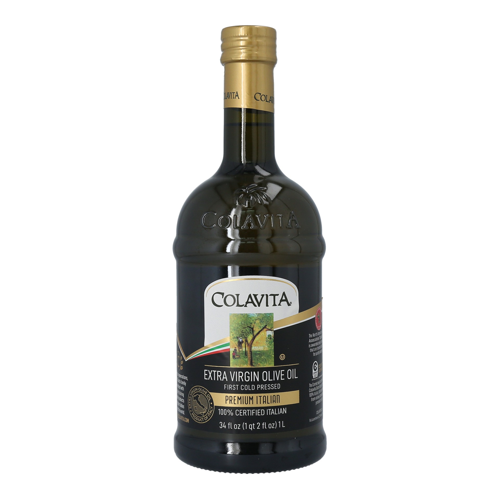 slide 1 of 10, Colavita Premium Italian Extra Virgin Olive Oil, 34 fl oz