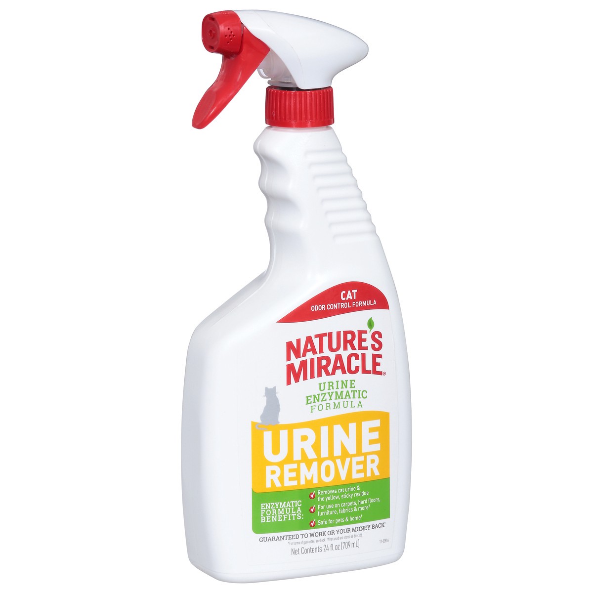 slide 9 of 9, Nature's Miracle Cat Urine Remover 24 fl oz, 1.67 lb