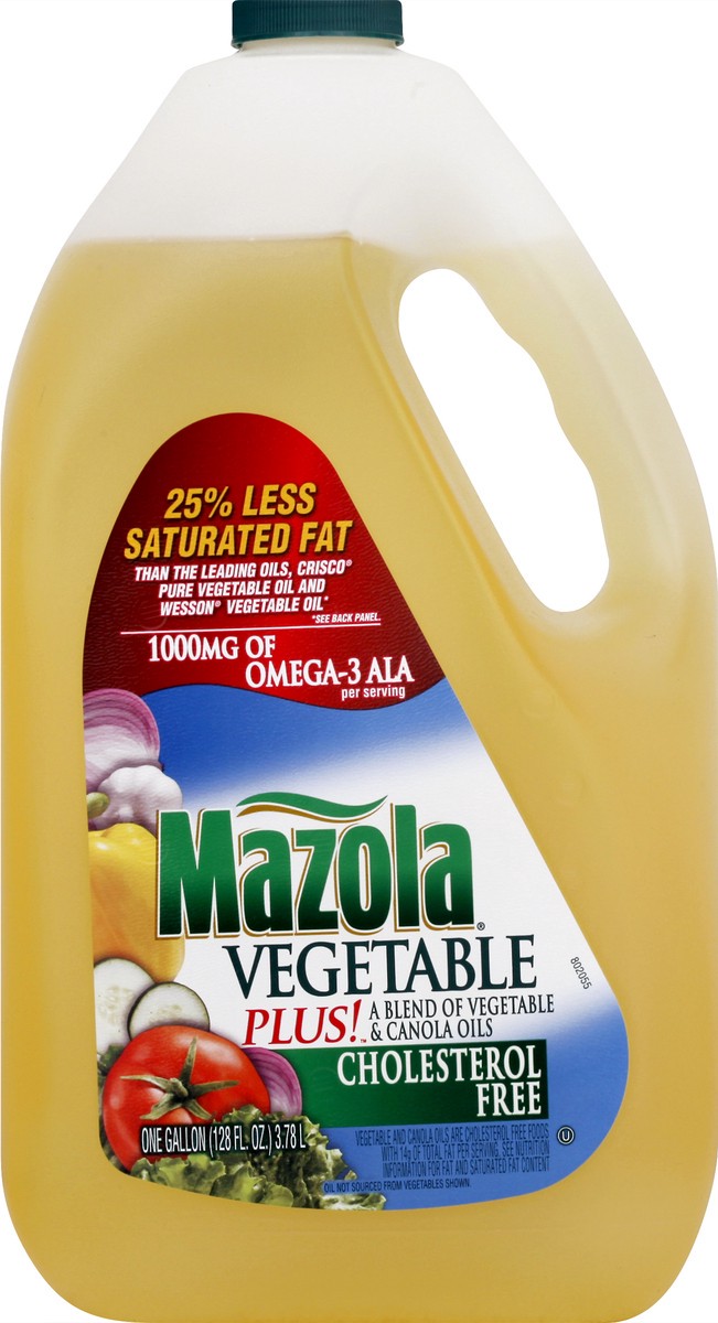 slide 4 of 13, Mazola Veg Oil, 128 fl oz